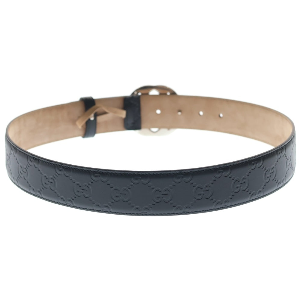 GUCCI(グッチ) インターロッキングG GGスプリーム ベルト レザー