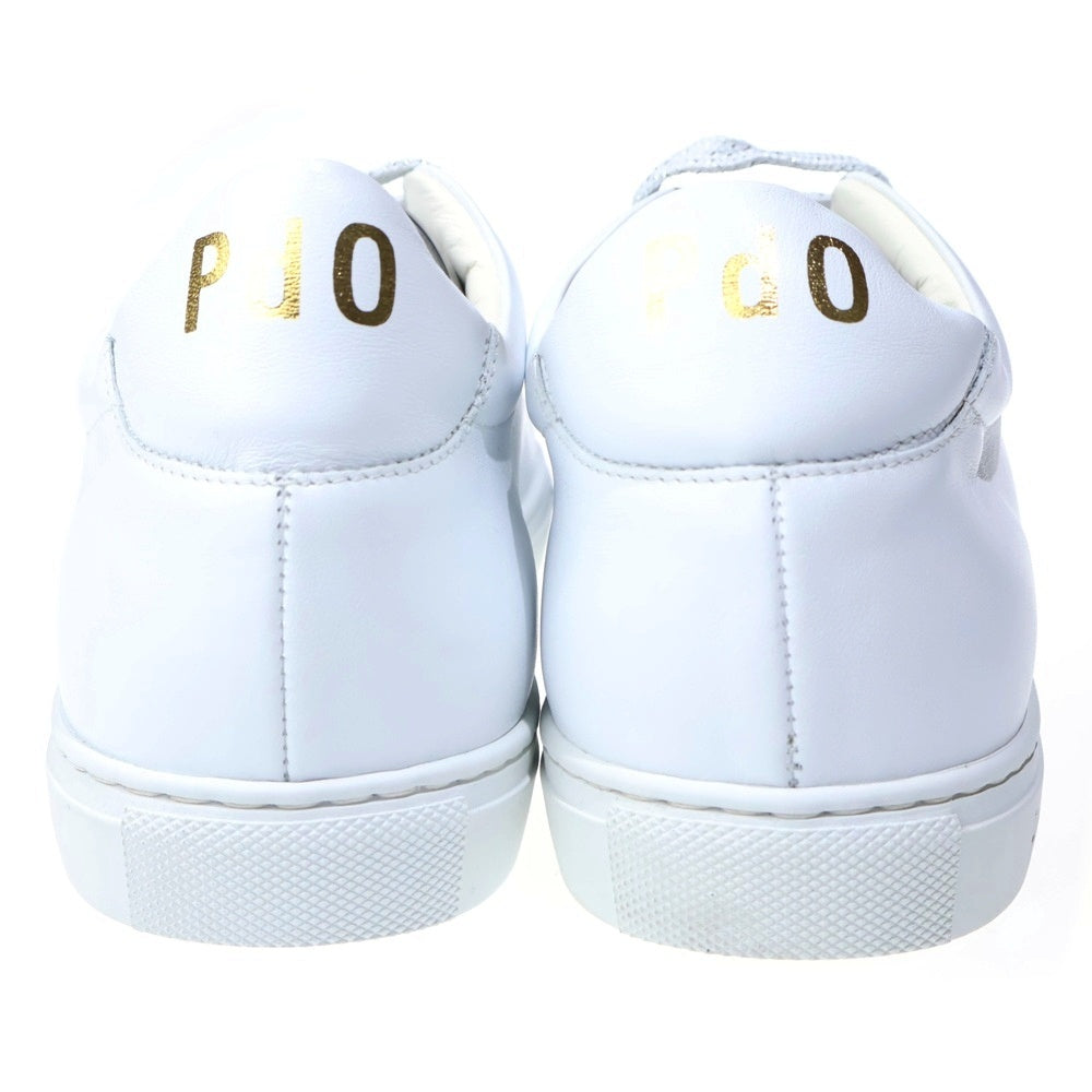 pantofola d'oro(パントフォラドーロ) PDOプリント ローカットスニーカー レザー ホワイト
