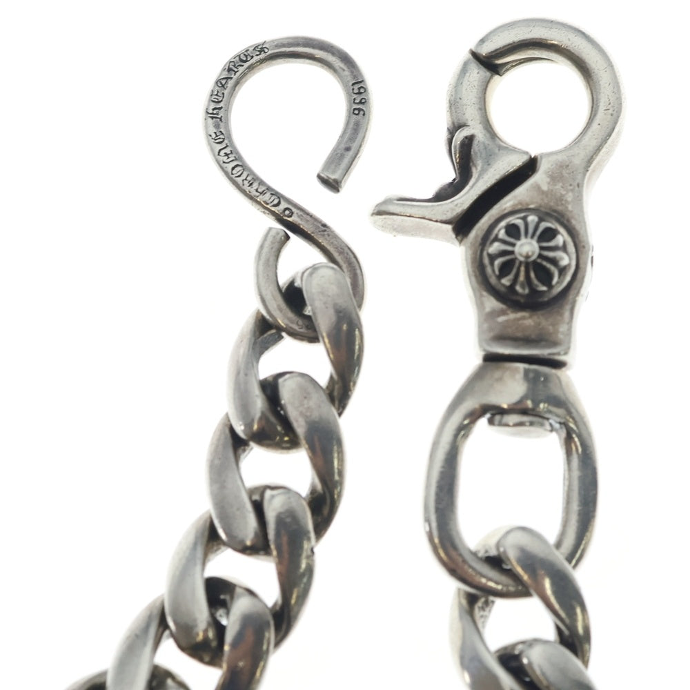 CHROME HEARTS(クロムハーツ) CLASSIC SHORT-S/ 1クリップショートクラシック ウォレットチェーン シルバー BCA067