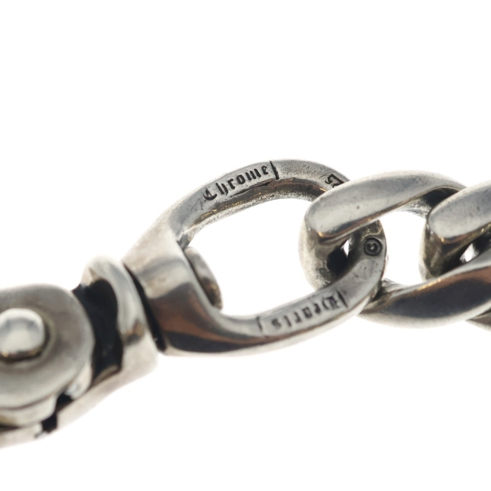 CHROME HEARTS(クロムハーツ) CLASSIC SHORT-S/ 1クリップショートクラシック ウォレットチェーン シルバー BCA067