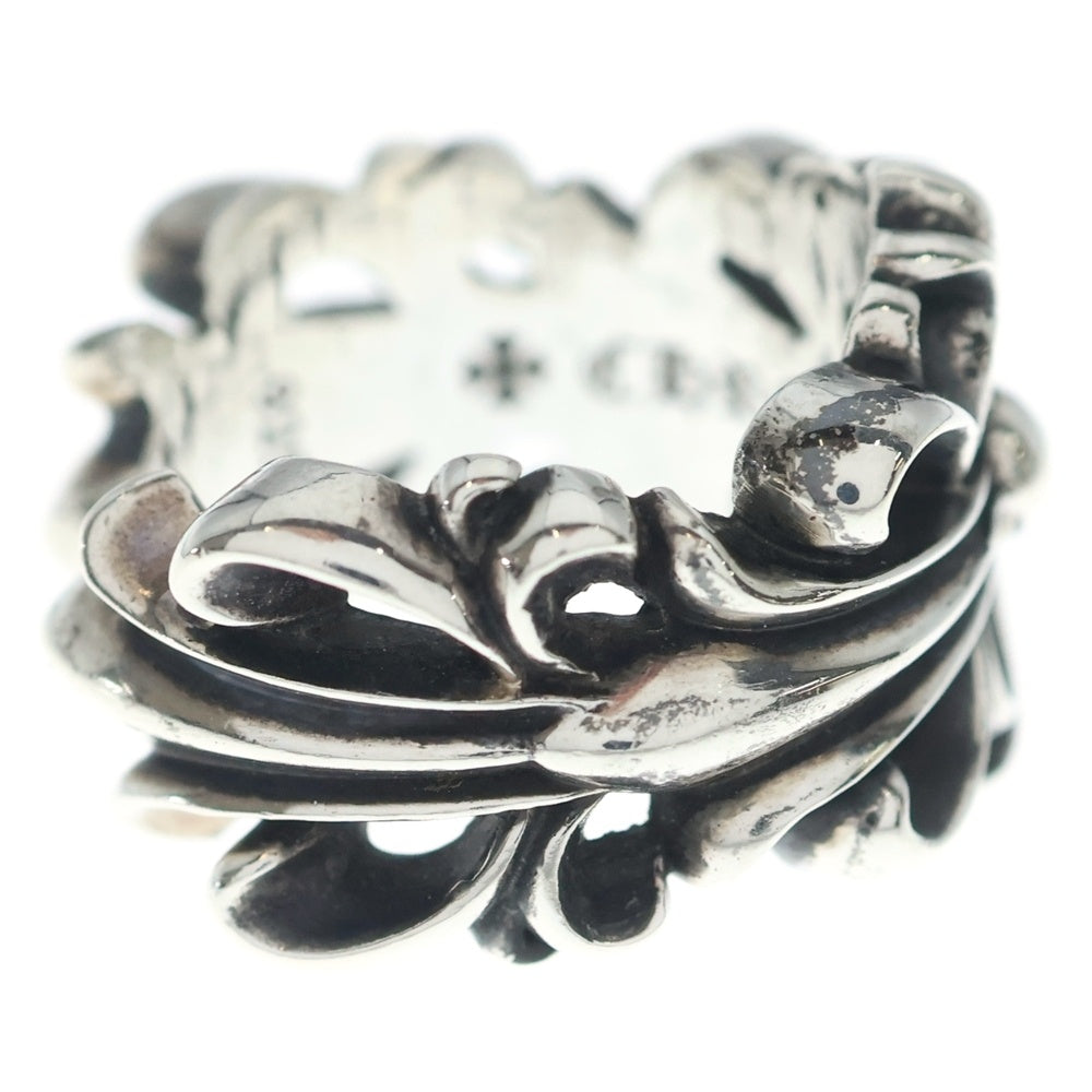 CHROME HEARTS(クロムハーツ) DBL FLRL CRS ダブルフローラルクロス リング シルバー BCA390