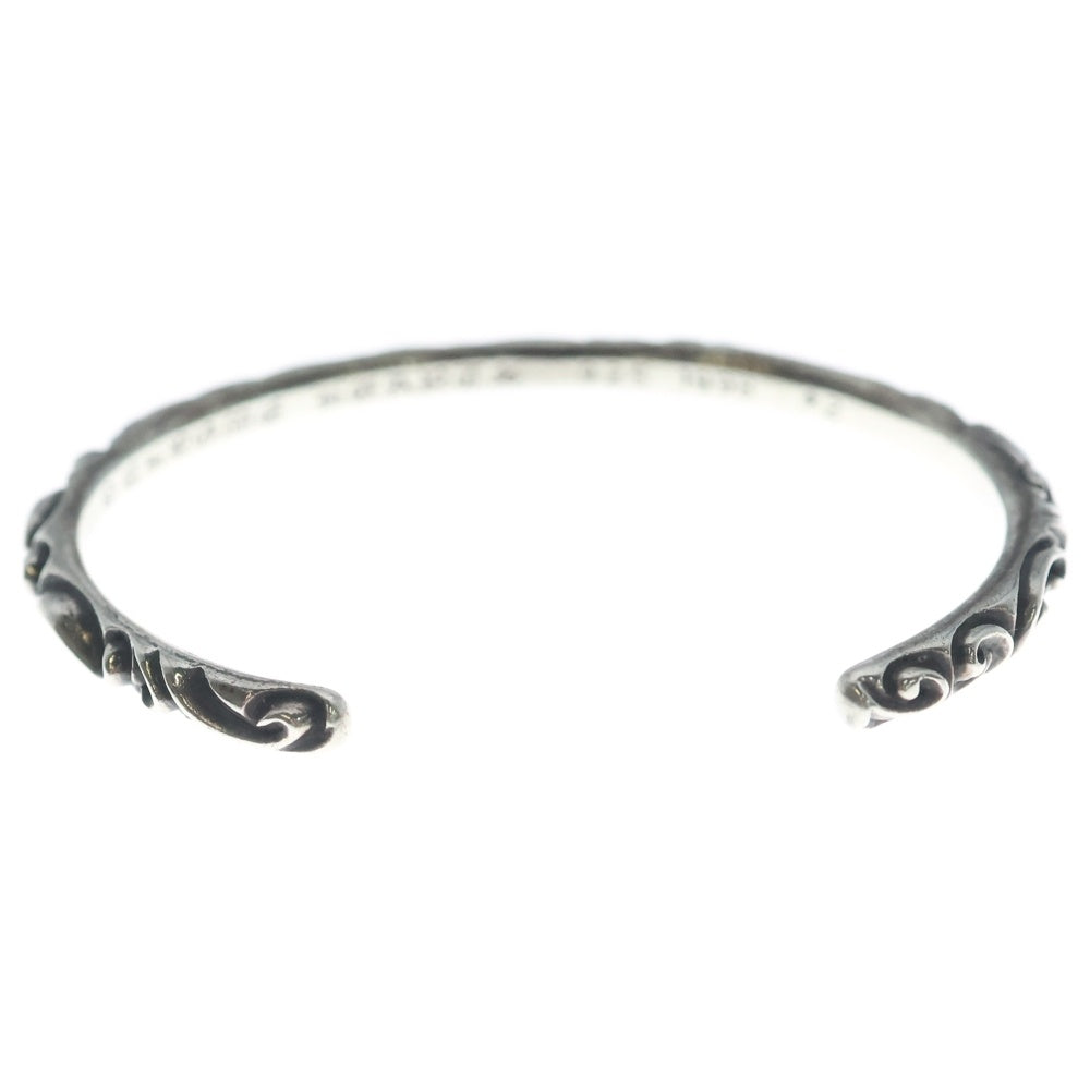 CHROME HEARTS(クロムハーツ) BANGLE SCROLL スクロールバンドバングル ブレスレット シルバー BCA127