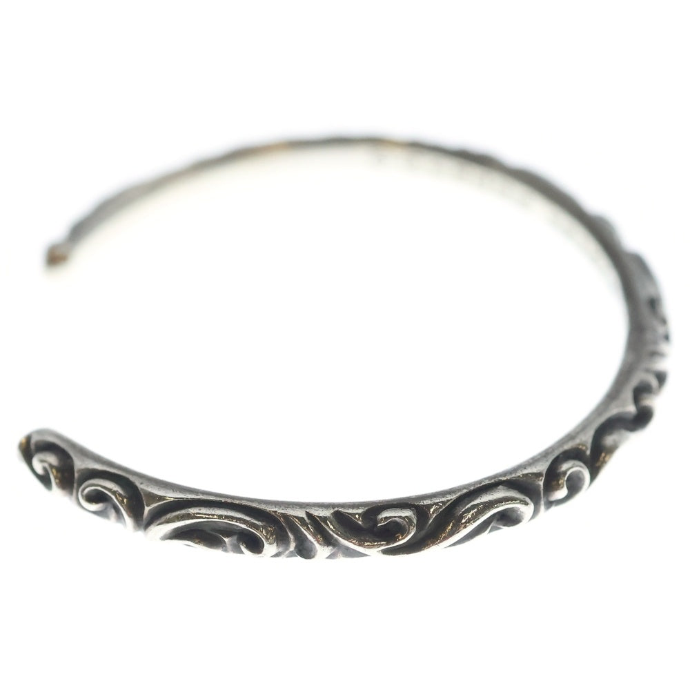 CHROME HEARTS(クロムハーツ) BANGLE SCROLL スクロールバンドバングル ブレスレット シルバー BCA127