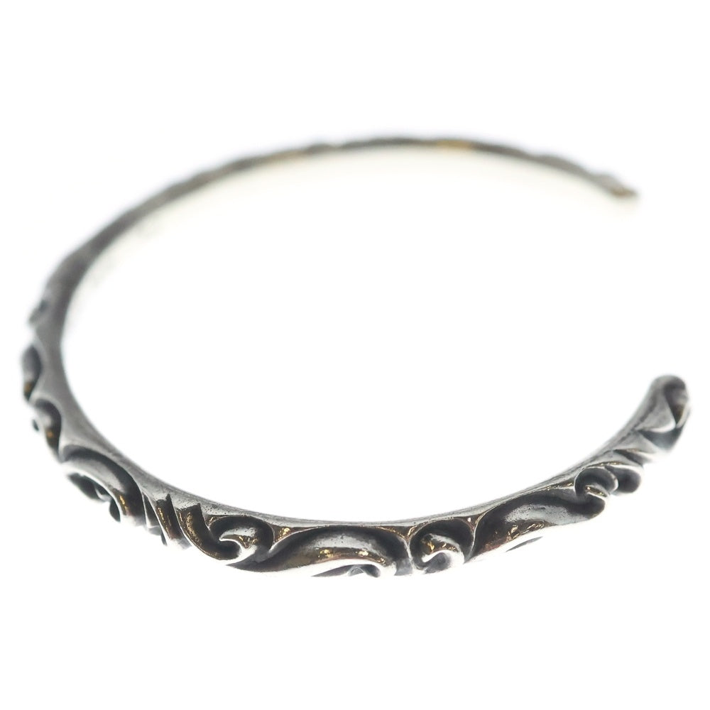 CHROME HEARTS(クロムハーツ) BANGLE SCROLL スクロールバンドバングル ブレスレット シルバー BCA127