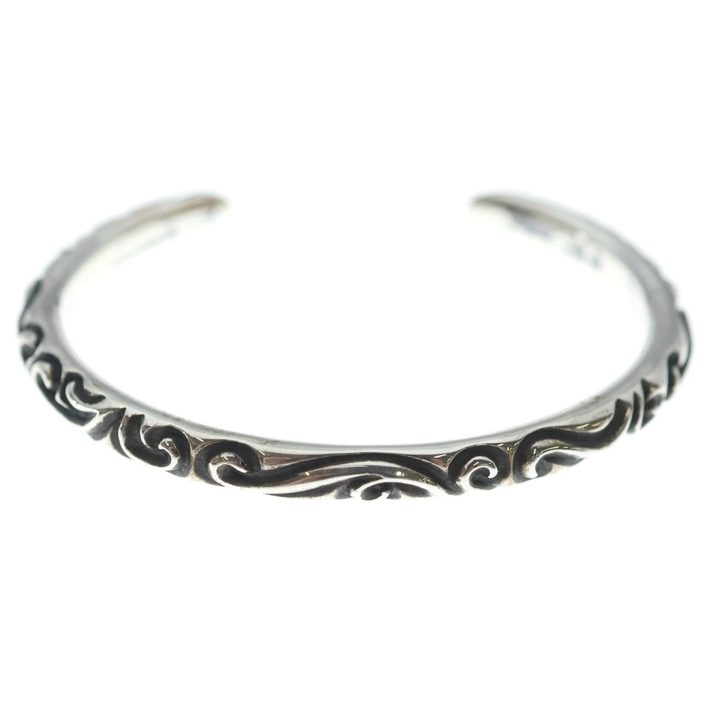 CHROME HEARTS(クロムハーツ) BANGLE SCROLL スクロールバンドバングル ブレスレット シルバー BCA127