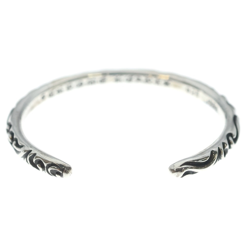 CHROME HEARTS(クロムハーツ) BANGLE SCROLL スクロールバンドバングル ブレスレット シルバー BCA127