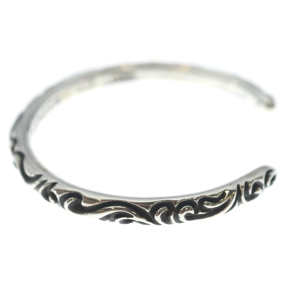 CHROME HEARTS(クロムハーツ) BANGLE SCROLL スクロールバンドバングル ブレスレット シルバー BCA127