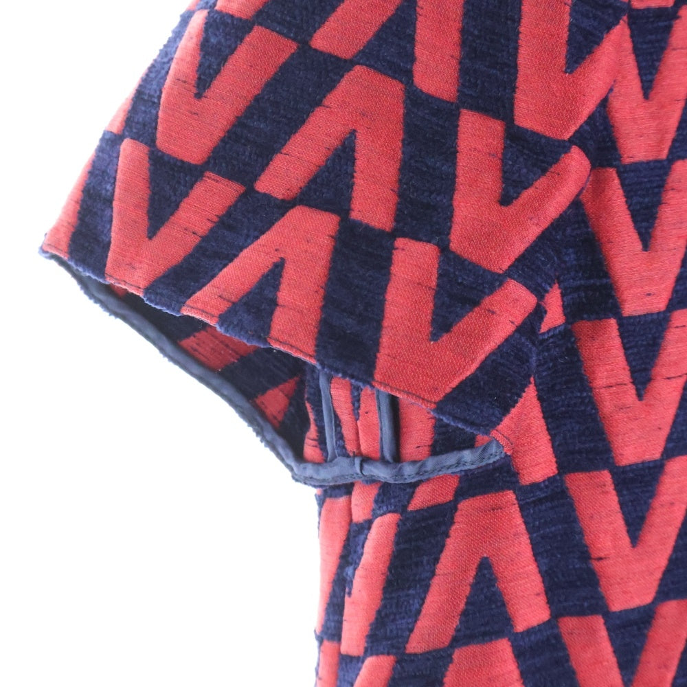 VALENTINO(ヴァレンティノ) ロゴ総柄 ワンピース RB3VADN64FQ ピンク レディース