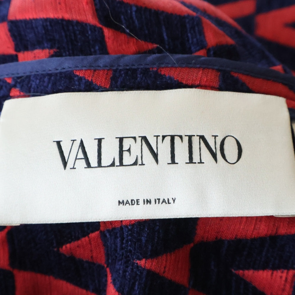 VALENTINO(ヴァレンティノ) ロゴ総柄 ワンピース RB3VADN64FQ ピンク レディース