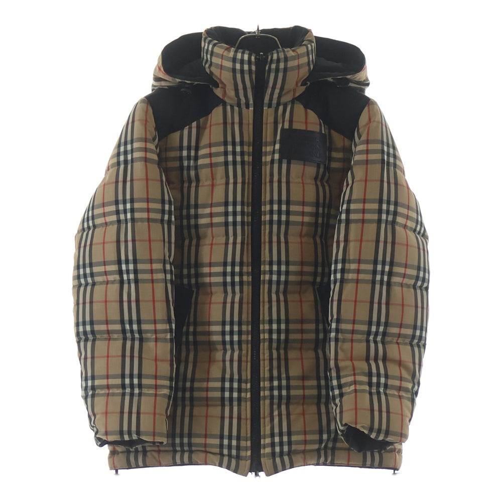 BURBERRY(バーバリー) ノヴァチェック リバーシブルダウンジャケット ブラウン/ブラック 8018766 レディース