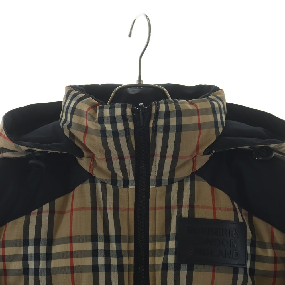 BURBERRY(バーバリー) ノヴァチェック リバーシブルダウンジャケット ブラウン/ブラック 8018766 レディース