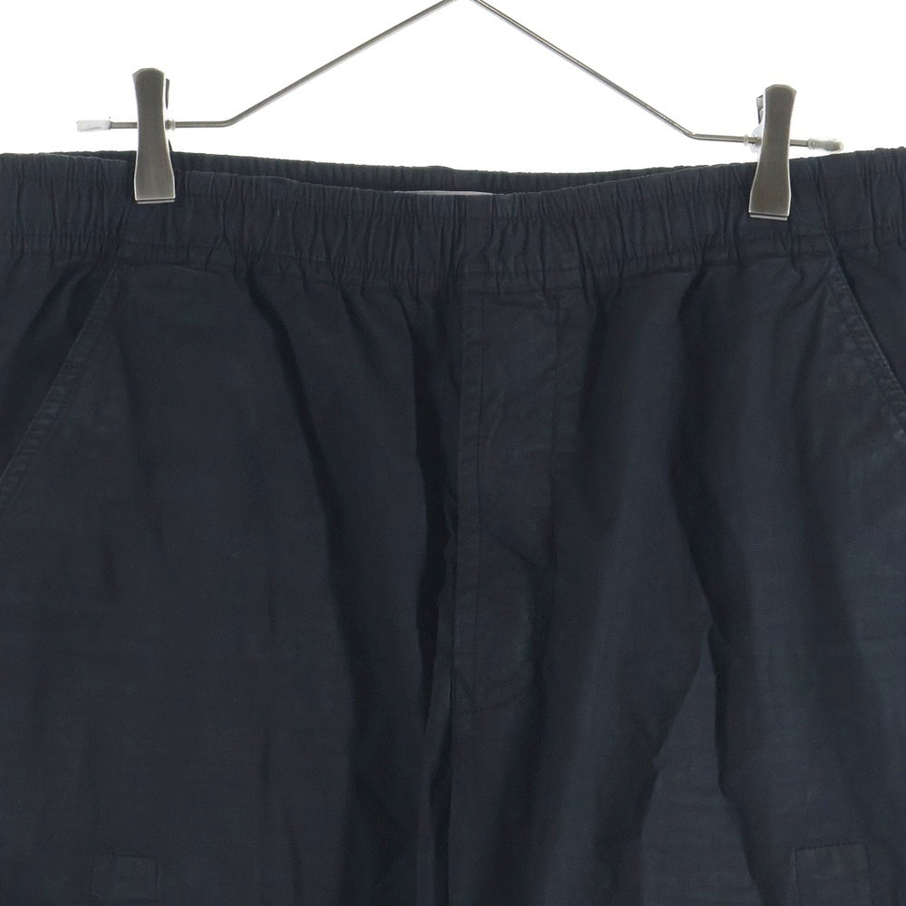 STONE ISLAND(ストーンアイランド) リップストップ TC ルーズフィット カーゴパンツ ブラック K1S153100022S0063