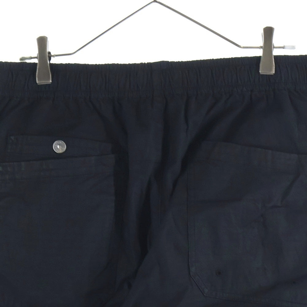 STONE ISLAND(ストーンアイランド) リップストップ TC ルーズフィット カーゴパンツ ブラック K1S153100022S0063
