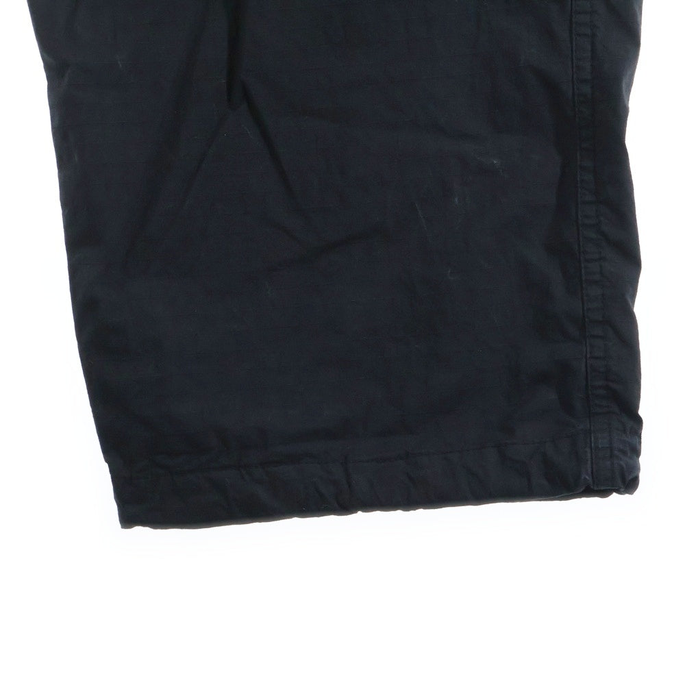 STONE ISLAND(ストーンアイランド) リップストップ TC ルーズフィット カーゴパンツ ブラック K1S153100022S0063