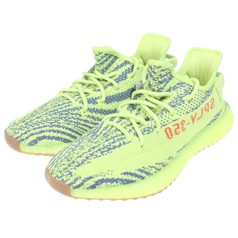 adidas(アディダス) YEEZY BOOST 350 V2 SEMIFROZEN B37572 イージーブースト セミフローズン ローカットスニーカー イエロー US8.5/26.5cm