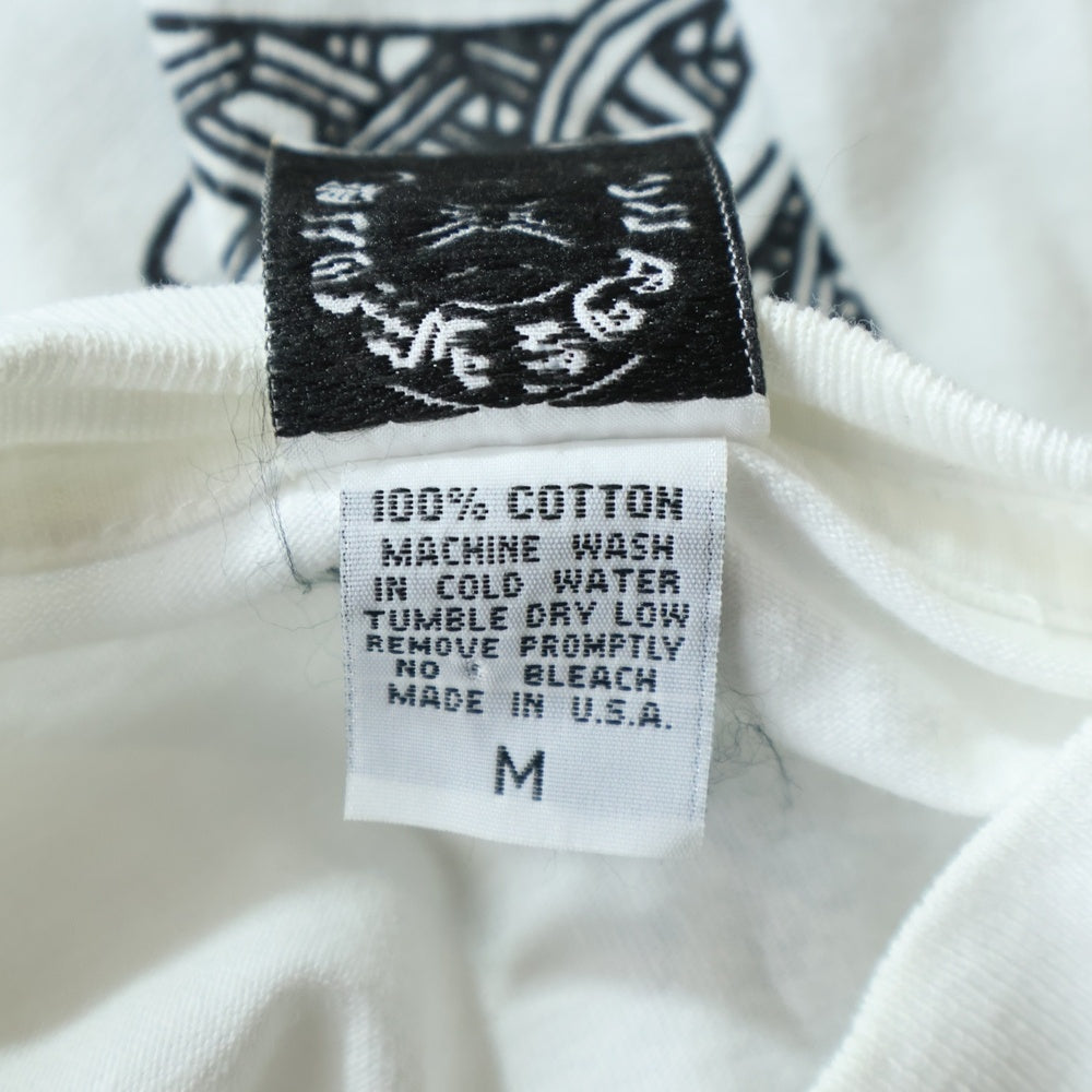 CHROME HEARTS(クロムハーツ) OLD オールド ケルティッククロス バックプリント 胸ポケット 半袖 Tシャツ ホワイト