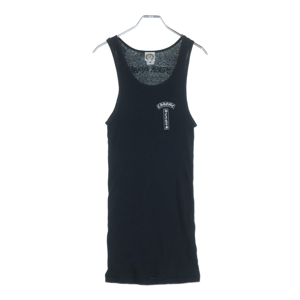 CHROME HEARTS(クロムハーツ) OLD FUCK YOU Back Cross Print Tank Top オールド ファックユー ケルティッククロス タンクトップ ブラック