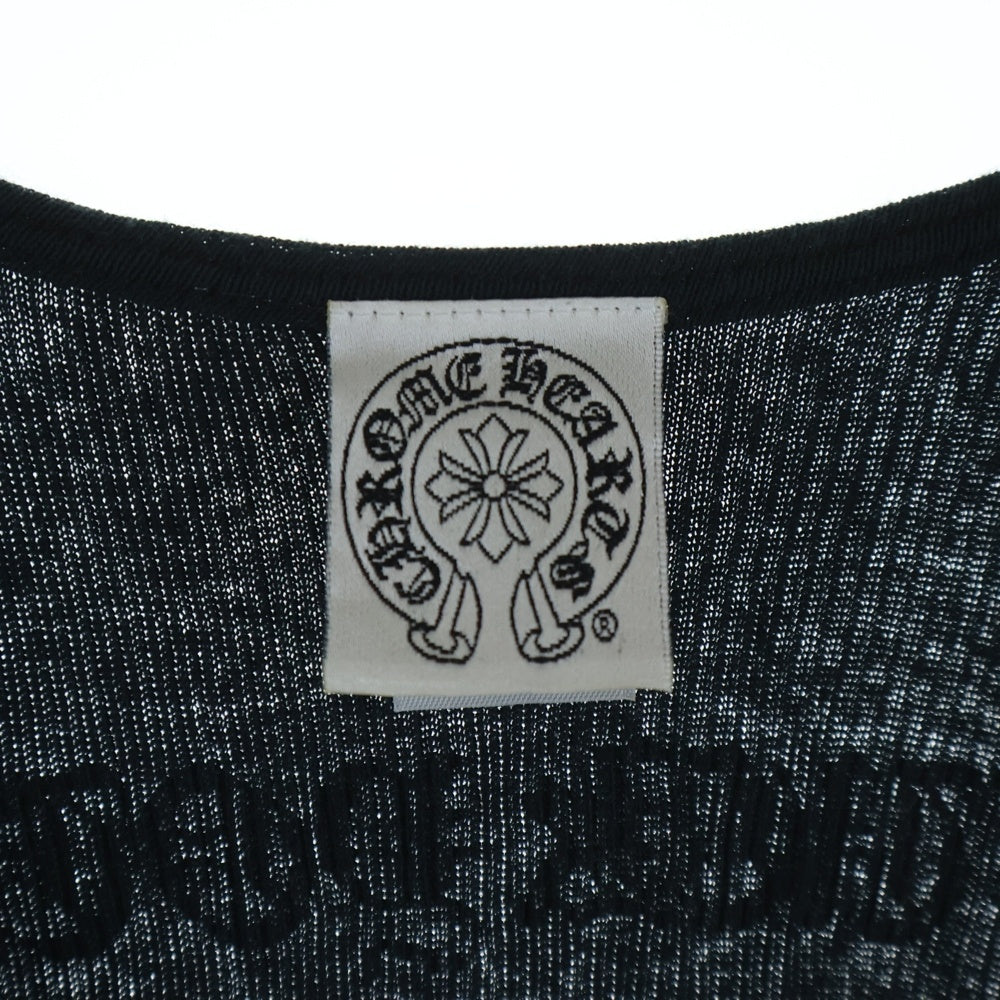 CHROME HEARTS(クロムハーツ) OLD FUCK YOU Back Cross Print Tank Top