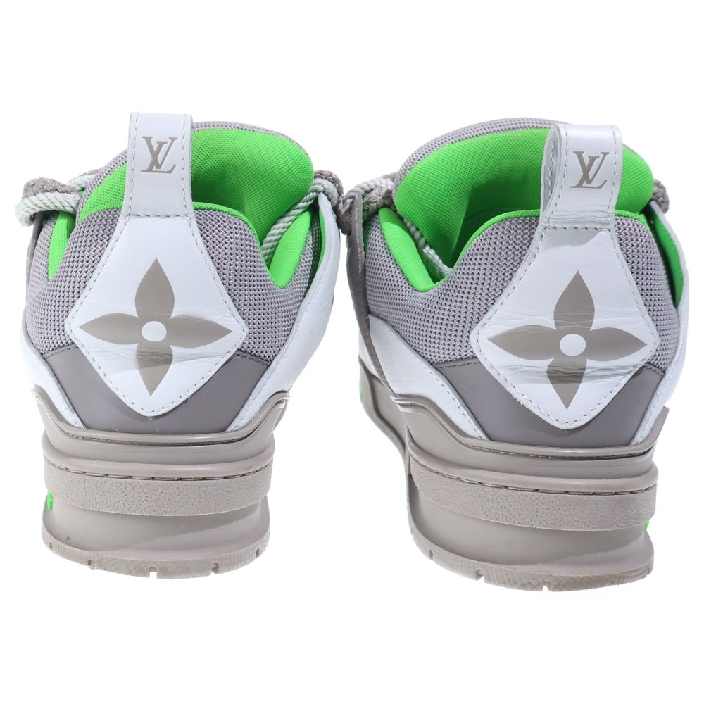 LOUIS VUITTON(ルイヴィトン) 23AW LVスケート ライン グリ ローカットスニーカー グレー/ライトグリーン 1ABZ4P VL0263