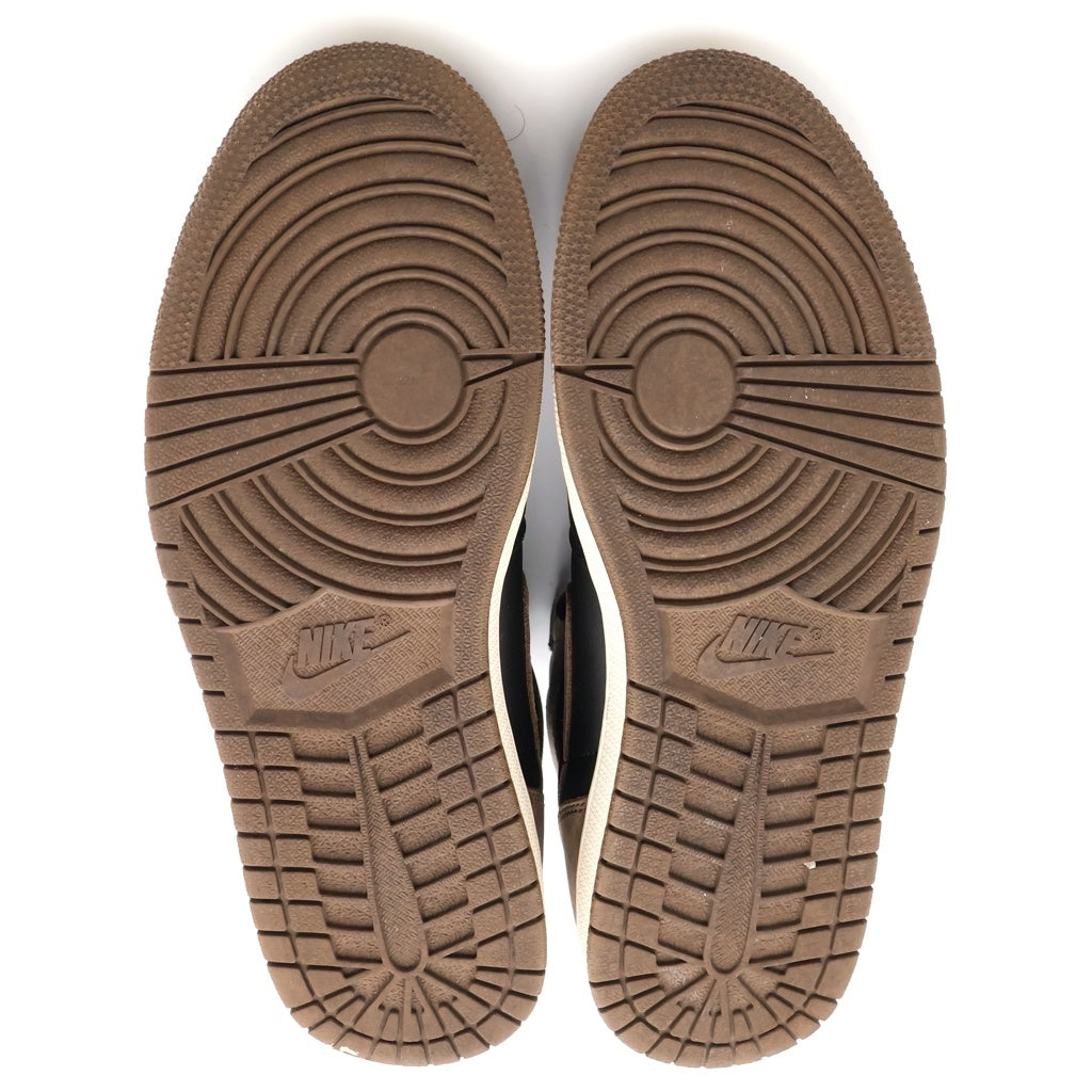 NIKE(ナイキ) Air Jordan 1 Retro High OG Palomino DZ5485--020 エアジョーダン1 レトロ ハイ OG パロミノ ハイカットスニーカー シューズ US8.5/26.5cm ブラック/ブラウン