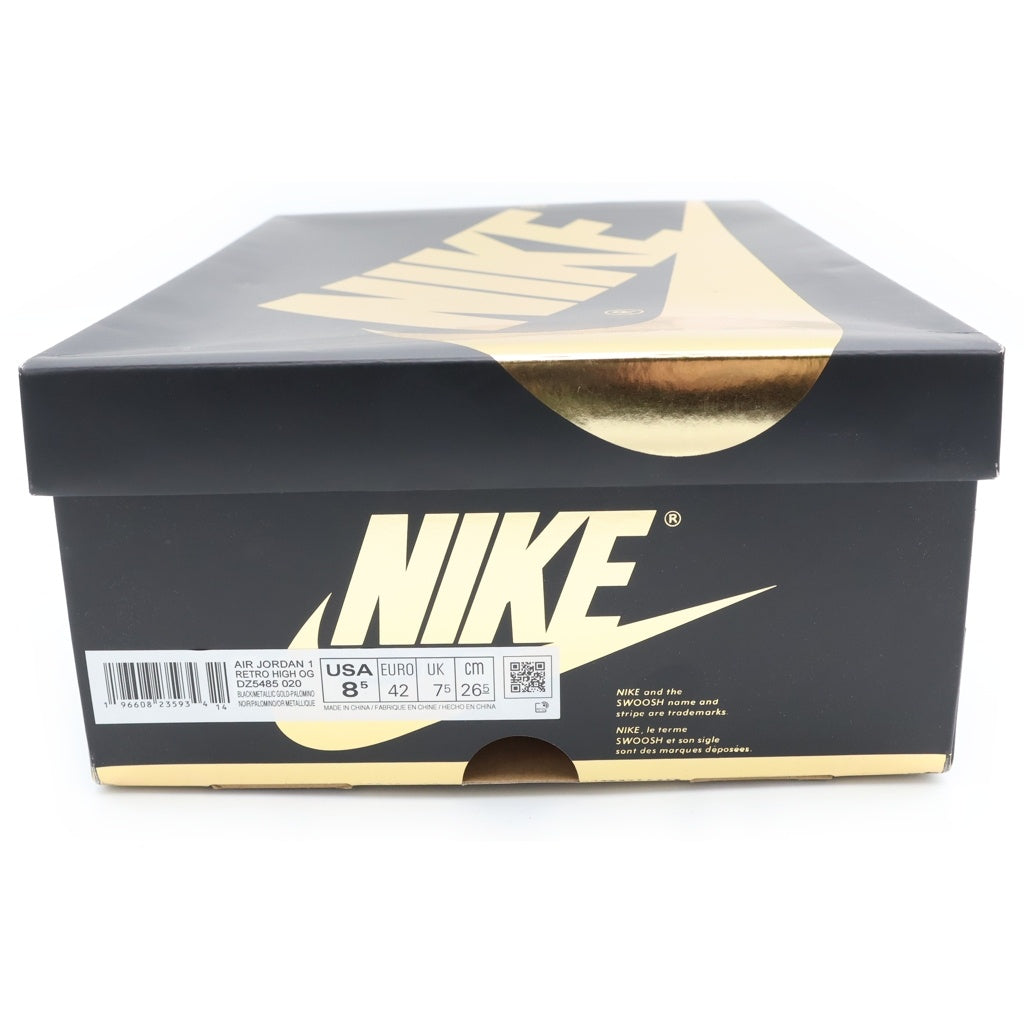 NIKE(ナイキ) Air Jordan 1 Retro High OG Palomino DZ5485-020 エアジョーダン1 レトロ ハイ OG パロミノ ハイカットスニーカー シューズ US8.5/26.5cm ブラウン/ブラック