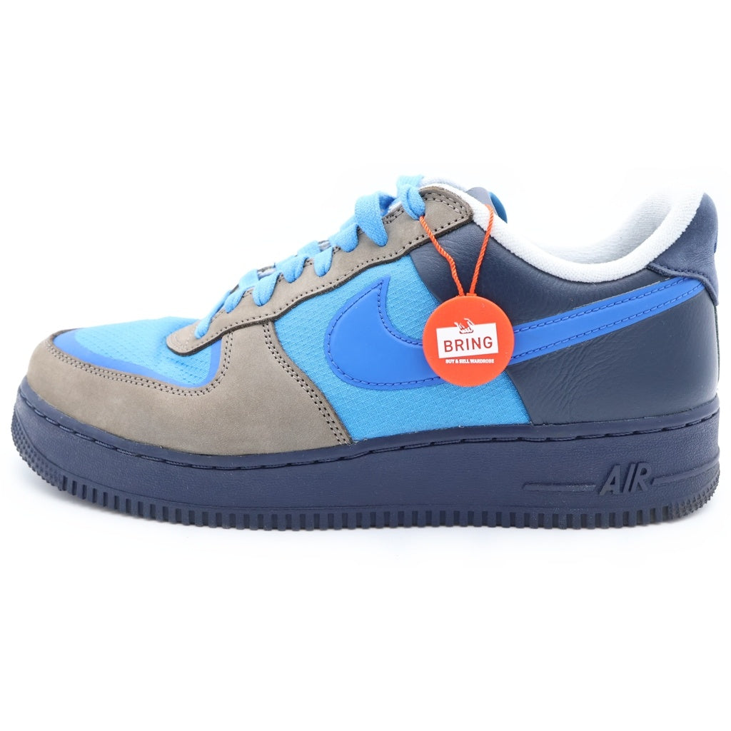 NIKE(ナイキ) ×Stash Air Force 1 Low SP Soft Grey and Harbor Blue HF5516-001 ×スタッシュ エアフォース1 ロー SP ソフトグレー アンド ハーバー US9/27.0cm ブルー