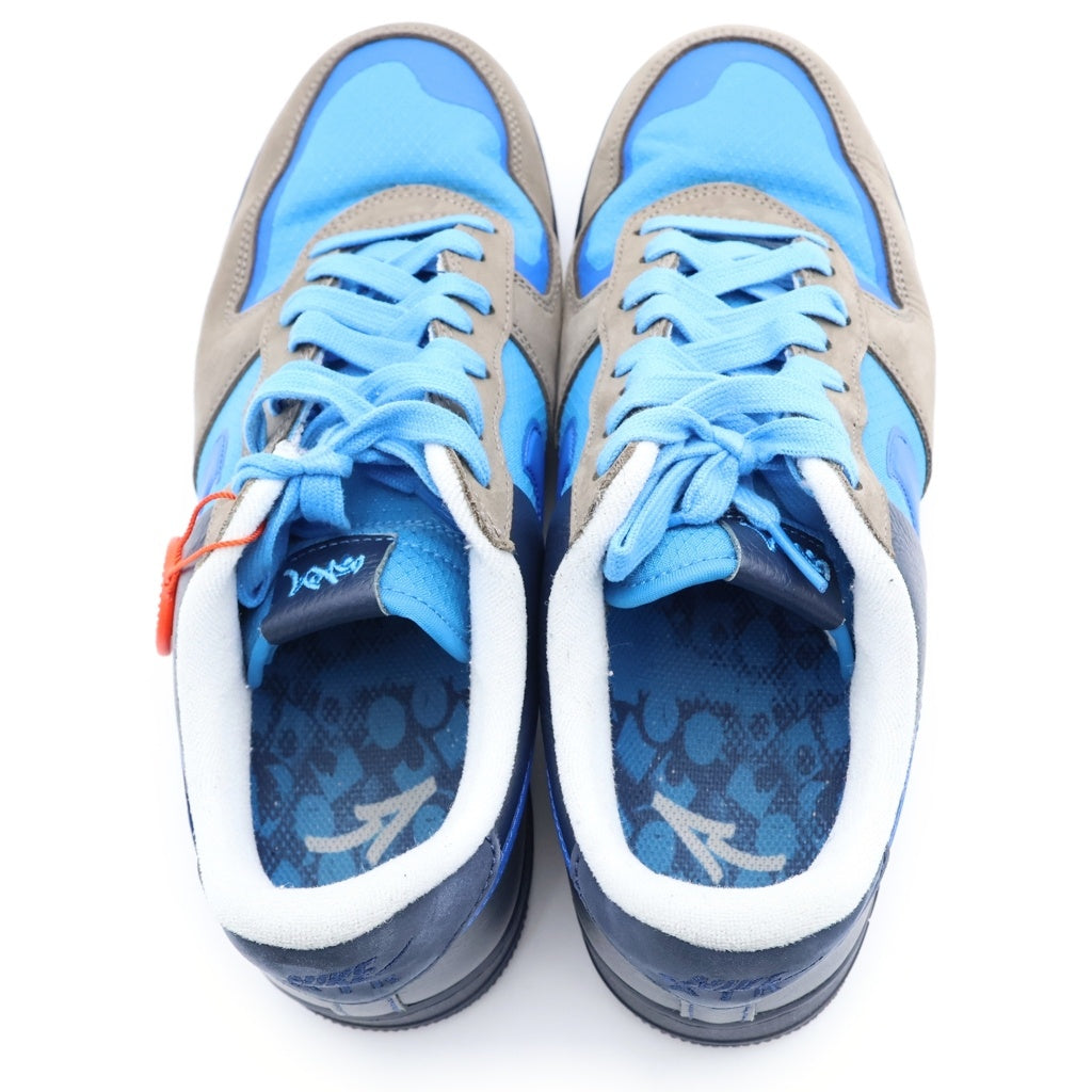NIKE(ナイキ) ×Stash Air Force 1 Low SP Soft Grey and Harbor Blue HF5516-001 ×スタッシュ エアフォース1 ロー SP ソフトグレー アンド ハーバー US9/27.0cm ブルー