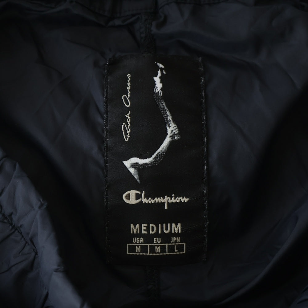 Rick Owens(リックオウエンス) 21SS ×CLASSIC SHORTS CM21S0013 ×チャンピオン クラシック ショーツ ハーフパンツ ナイロン ブラック