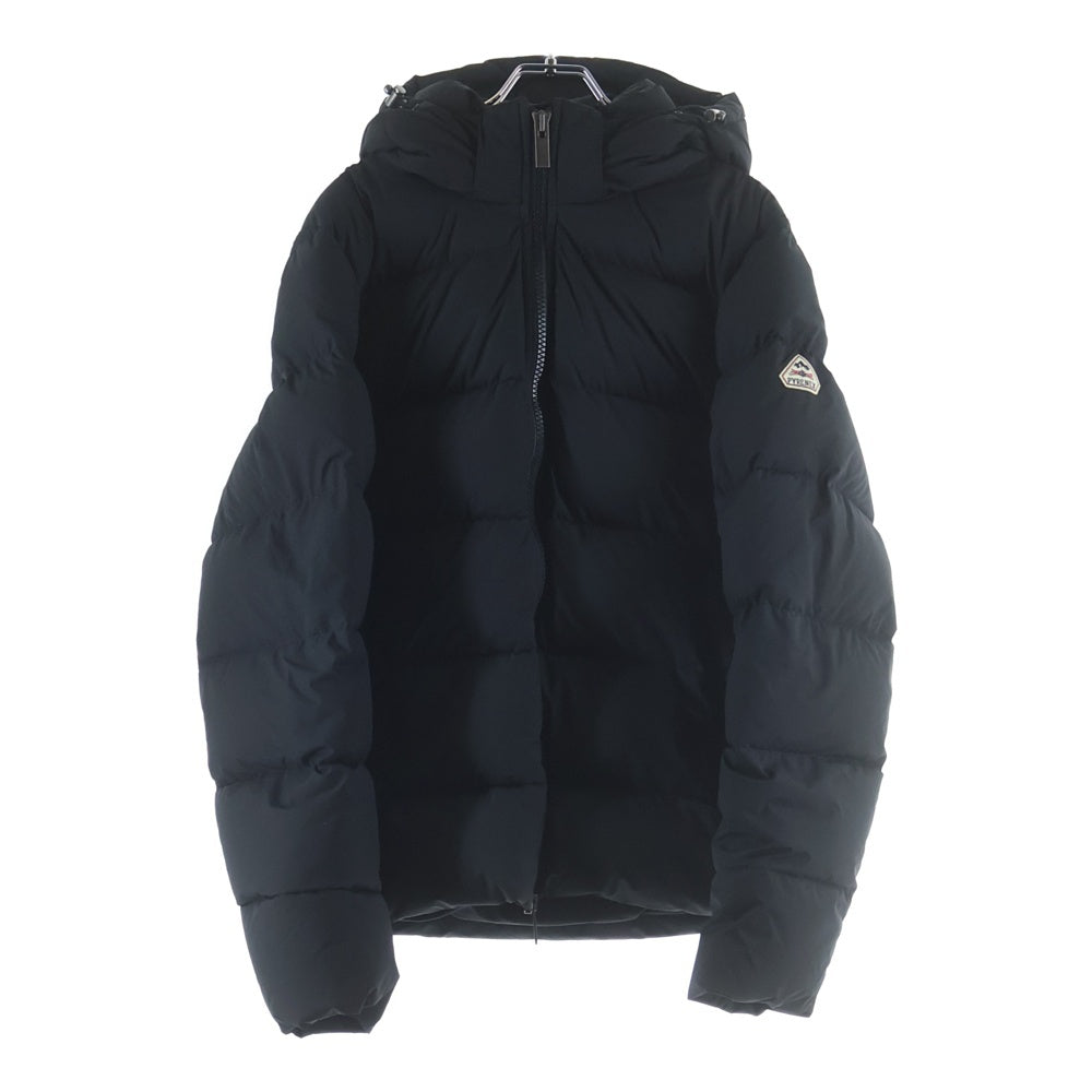 PYRENEX(ピレネックス) SPOUTNIC JKT SOFT スプートニック ジャケット ソフト ロゴパッチ ダウンジャケット QC-000813 ブラック
