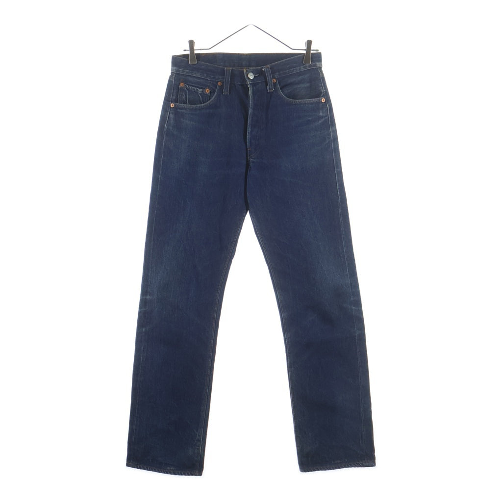 Levi's(リーバイス) 70S VINTAGE 501 66後期 ボタン裏6 スモールe 並行ステッチ ヴィンテージ ボタンフライ デニムパンツ インディゴ