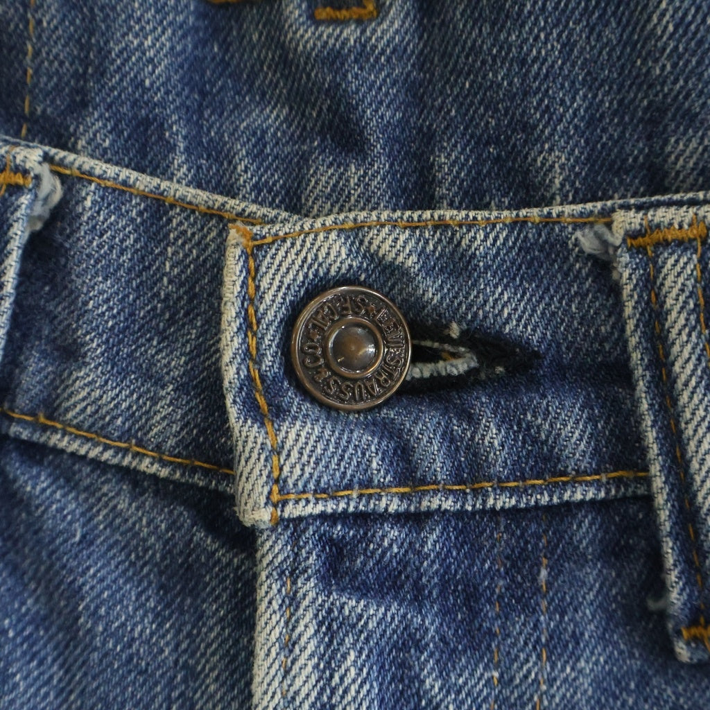Levi's(リーバイス) 70s VINTAGE 505 66前期 42TALON ボタン裏5 スモールe 並行ステッチ デニムパンツ インディゴ
