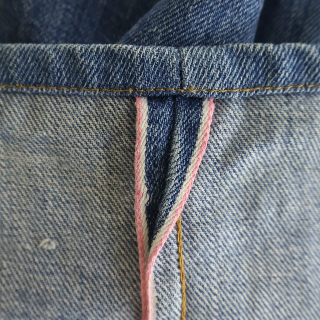 Levi's(リーバイス) 70s VINTAGE 505 66前期 42TALON ボタン裏5 スモールe 並行ステッチ デニムパンツ インディゴ