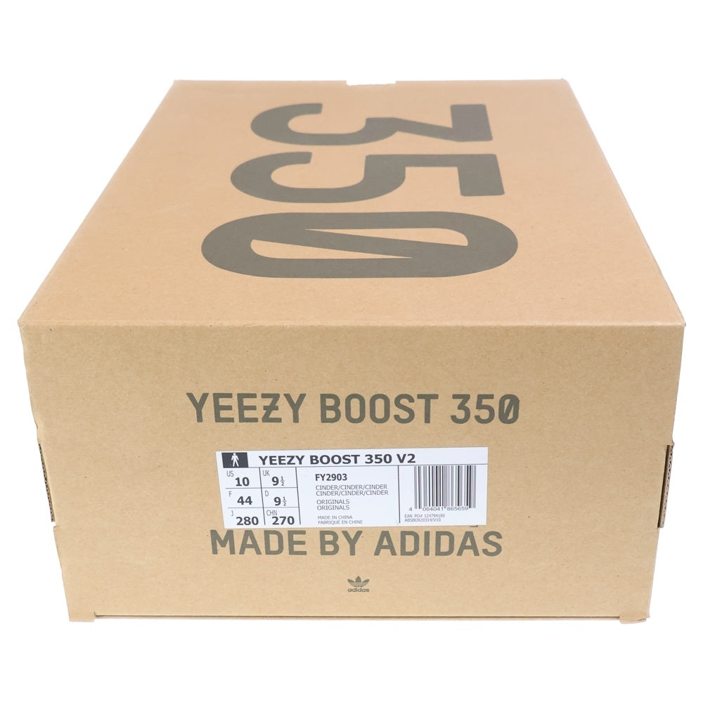 adidas(アディダス) YEEZY Boost 350 V2 Cinder イージーブースト 350 V2 シンダー ローカットスニーカー ブラック US10/28.0cm FY2903