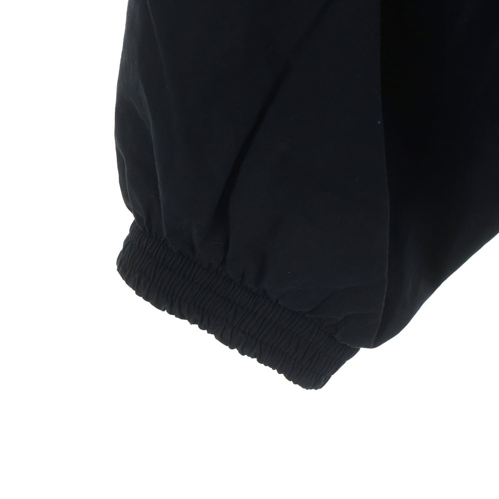 Acne Studios(アクネ ストゥディオズ) LOGO ZIPPER JACKET B90791 ダスト加工 ロゴジップアップ ナイロンジャケット ブラック