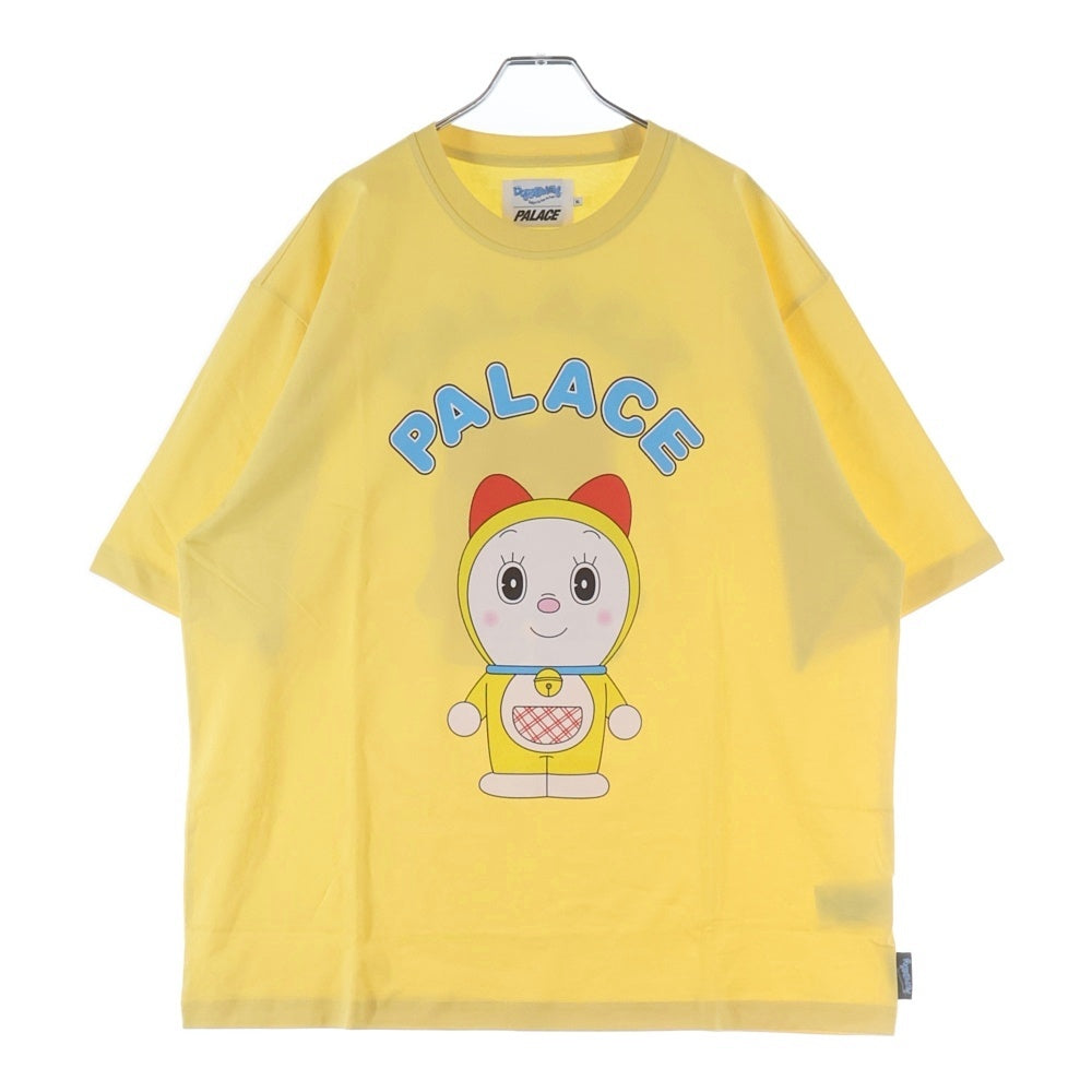 Palace Skateboards(パレススケートボーズ) 25AW ×DORAEMON ドラえもん ドラミ プリント半袖Tシャツ イエロー
