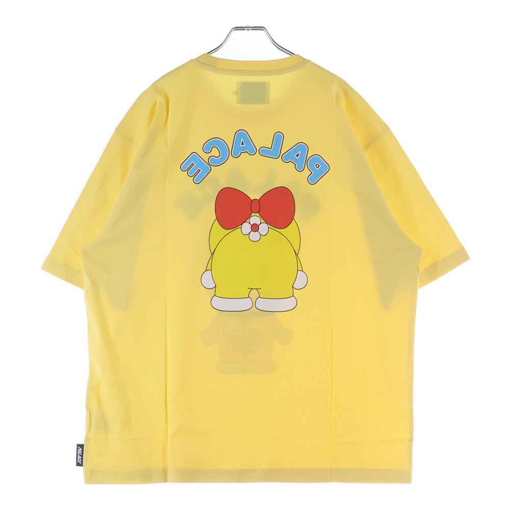 Palace Skateboards(パレススケートボーズ) 25AW ×DORAEMON ドラえもん ドラミ プリント半袖Tシャツ イエロー
