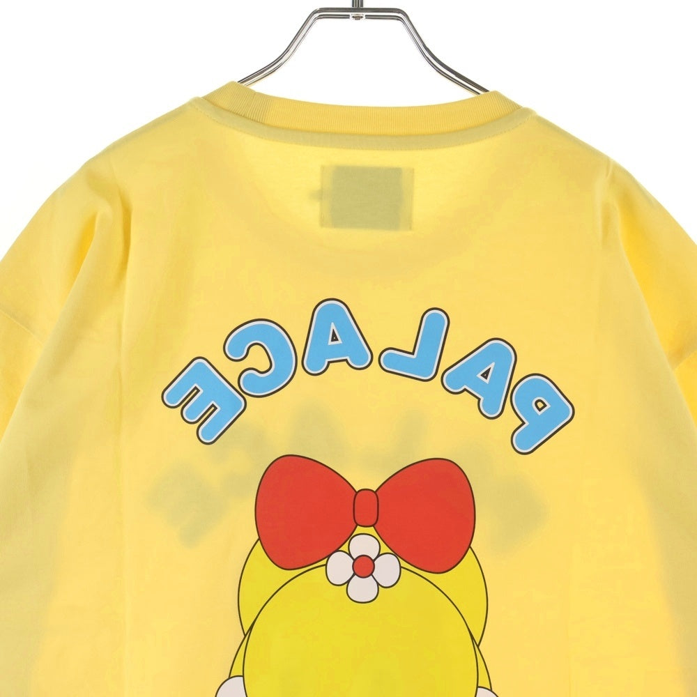 Palace Skateboards(パレススケートボーズ) 25AW ×DORAEMON ドラえもん ドラミ プリント半袖Tシャツ イエロー