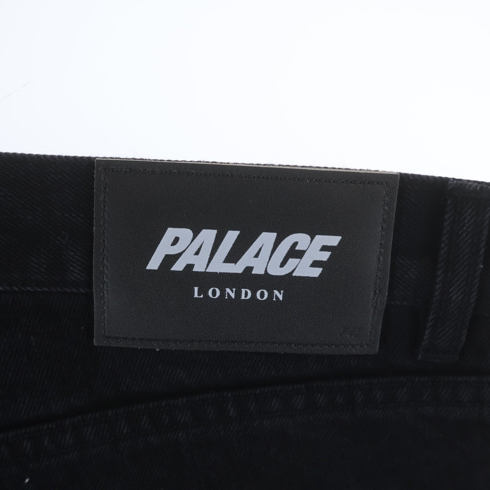 Palace Skateboards(パレススケートボーズ) 25SS P45 Jean ヴィンテージ加工 デニムパンツ BLACK ブラック ボトムス ジーンズ W36