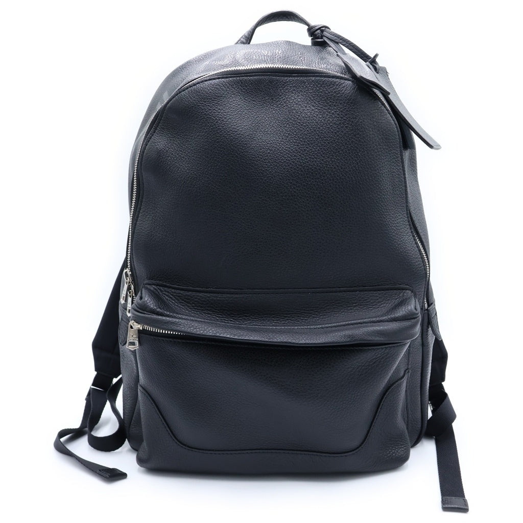 PELLE MORBIDA(ペッレ モルビダ) ×1PIU1UGUALE3 別注 DAY PACK ×ウノ ピゥ ウノ デイバッグ バックパック レザー ブラック