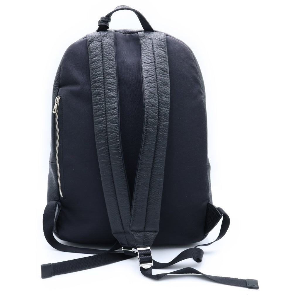 PELLE MORBIDA(ペッレ モルビダ) ×1PIU1UGUALE3 別注 DAY PACK ×ウノ ピゥ ウノ デイバッグ バックパック レザー ブラック