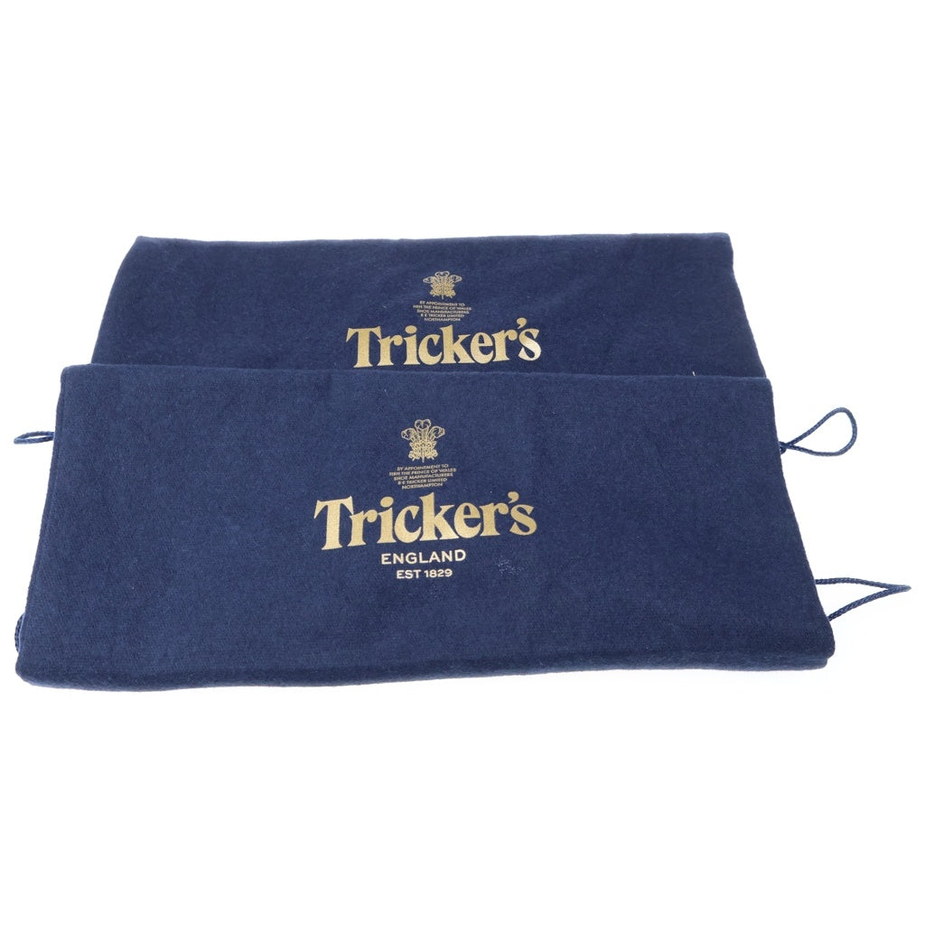 Tricker's(トリッカーズ) MALTON COMMANDO SOLE マルトン コマンドソール ウイングチップ レースアップ レザー カントリーブーツ ブラウン UK10 M2508