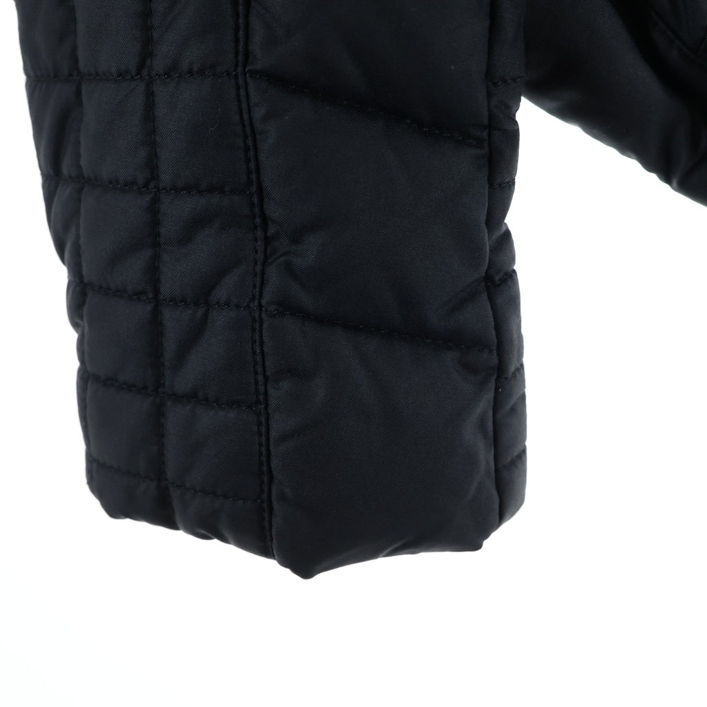 BALMAIN(バルマン) 12AW Biker Down バイカー ダブルライダース ダウンジャケット ナイロン ブラック