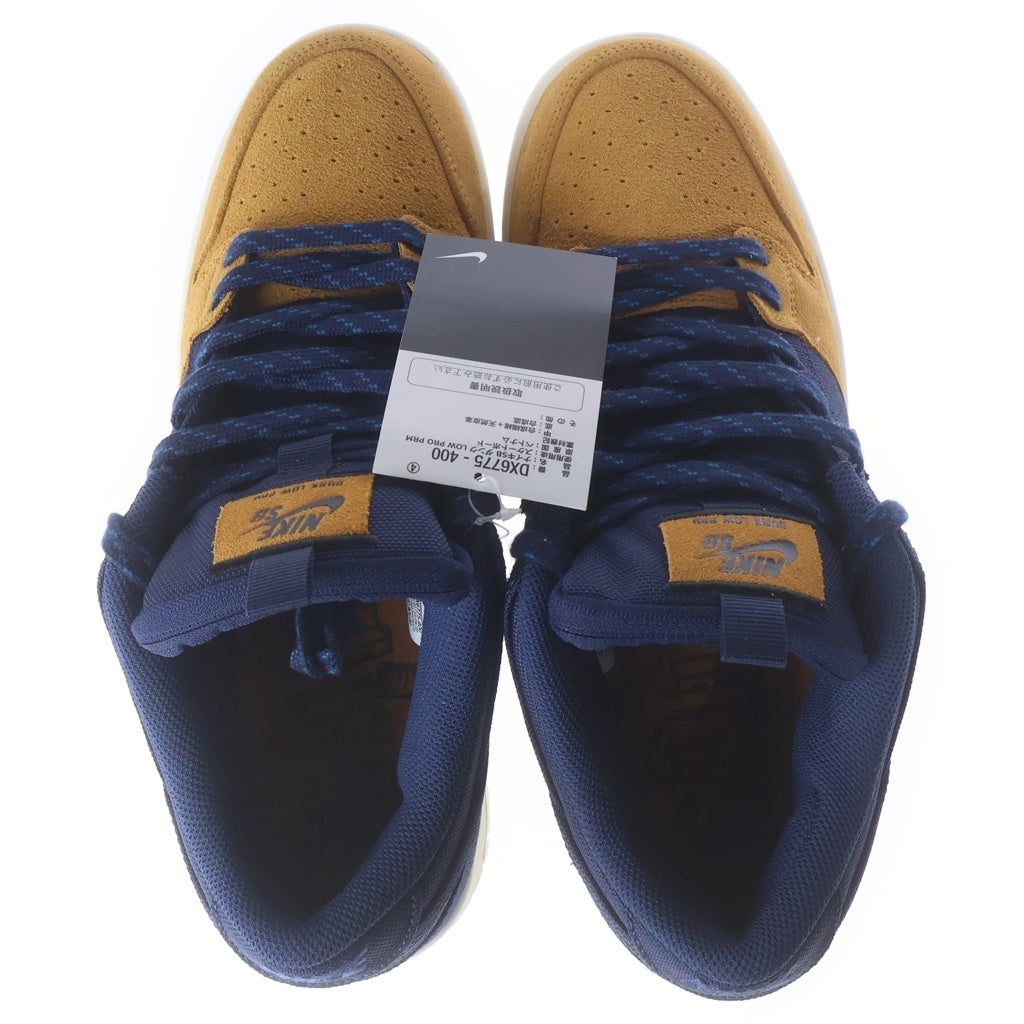 NIKE(ナイキ) Dunk Low Desert Ochre and Midnight Navy ダンク ローカットスニーカー シューズ ネイビー