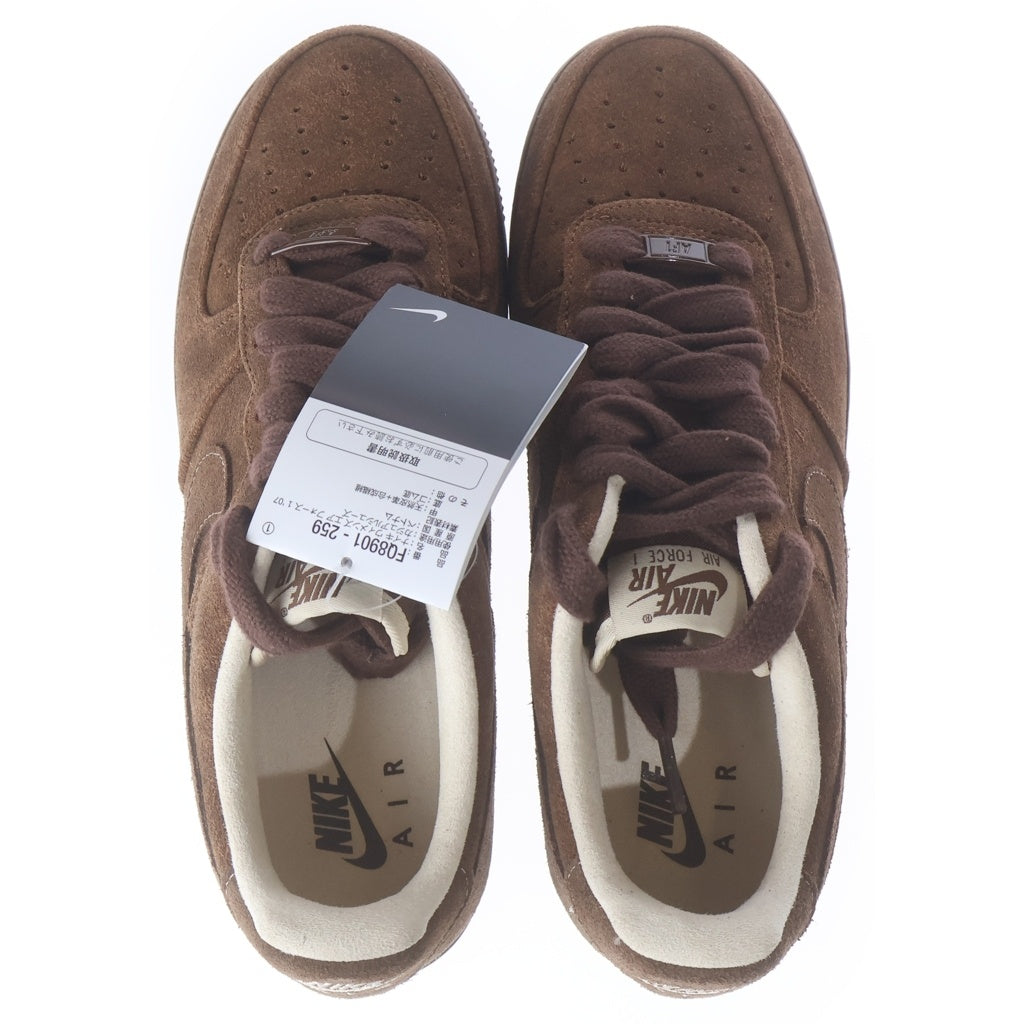 NIKE(ナイキ) WMNS AIR FORCE 1 LOW CACAO WOW ウィメンズ エア フォース 1 カカオ ワオ ローカットスニーカー ブラウン US10.5/27.5cm FQ8901-259