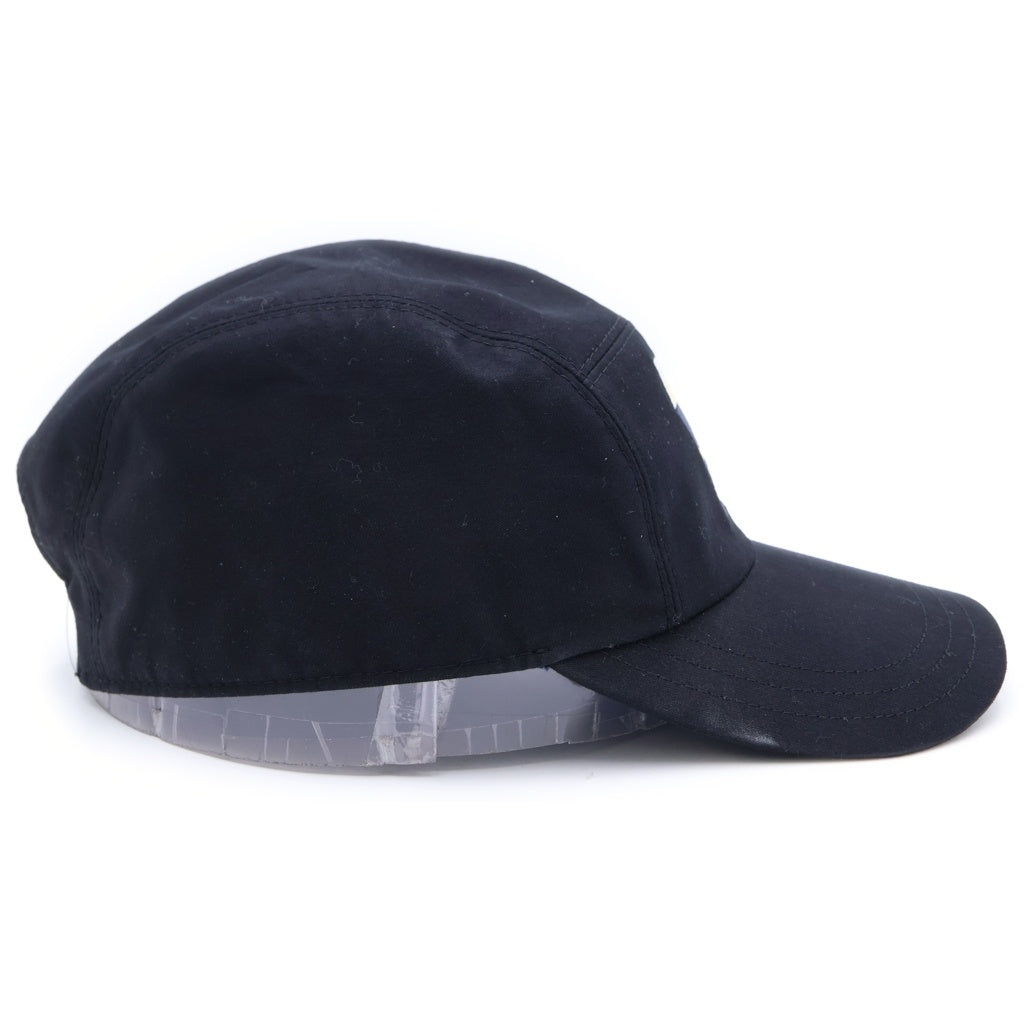HERMES(エルメス) フロントHロゴ コットンキャップ ブラック