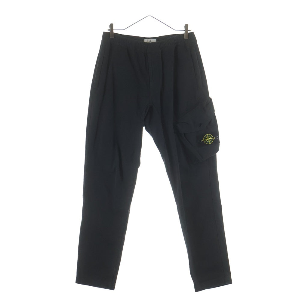STONE ISLAND(ストーンアイランド) ロゴパッチ付き スウェットパンツ V0065 ブラック