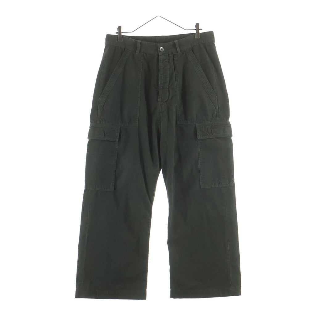 DRKSHDW(ダークシャドウ) 23AW CARGO TROUSERS DU02C5354-MC コーデュロイ カーゴ ロングパンツ カーキ