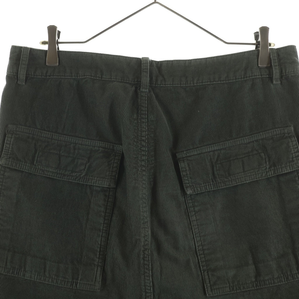 DRKSHDW(ダークシャドウ) 23AW CARGO TROUSERS DU02C5354-MC コーデュロイ カーゴ ロングパンツ カーキ