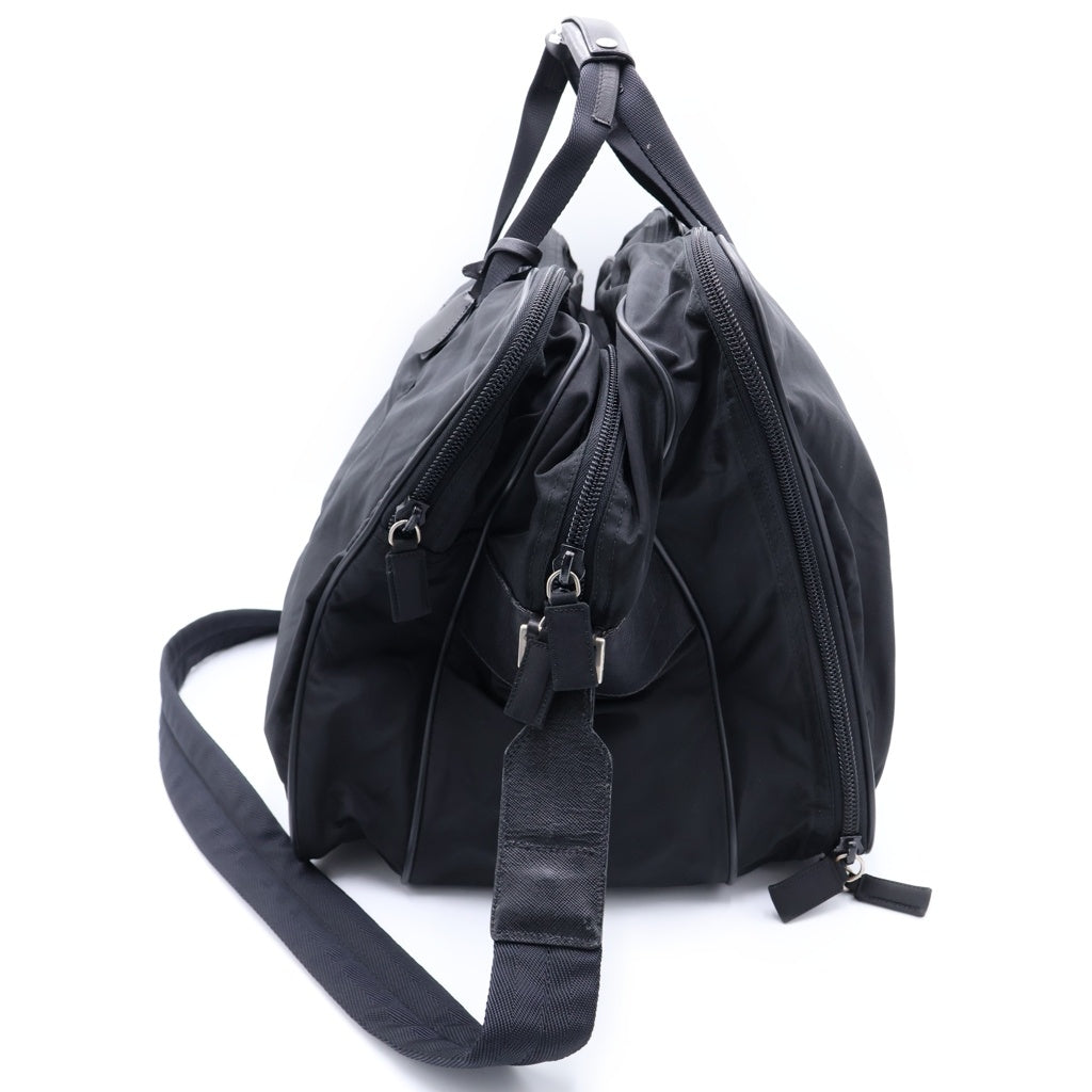 PRADA(プラダ) ナイロン ボストンバッグ ブラック V58