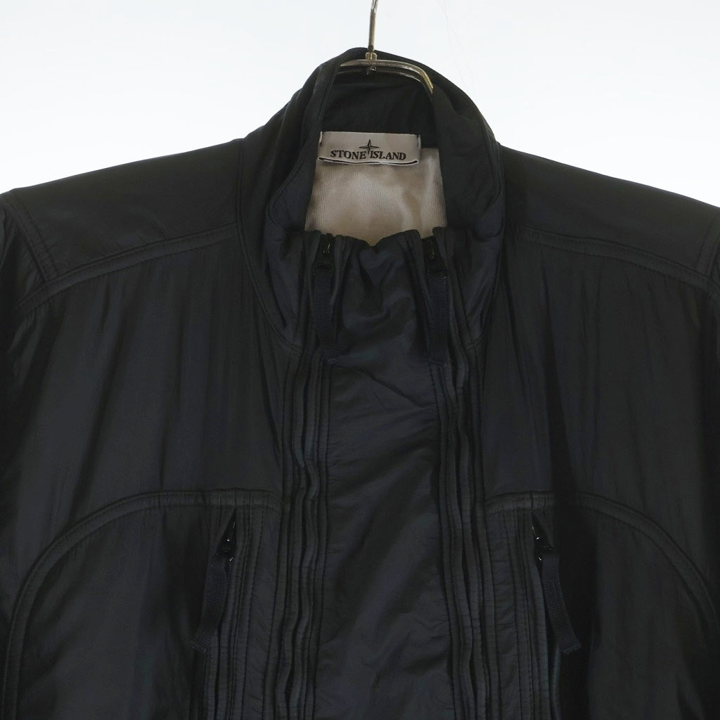 STONE ISLAND(ストーンアイランド) Long Sleave Overals 8115F0135 ロングスリーブ オーバル ジャンプスーツ ブラック